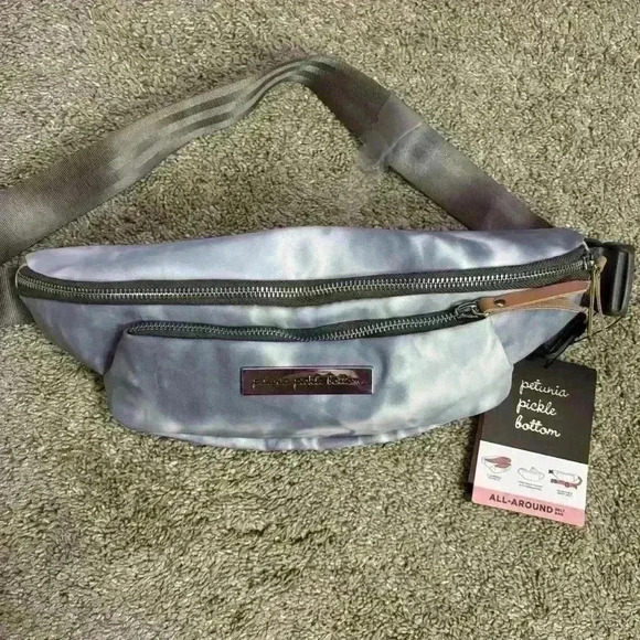Petunia Pickle Bottom All Around Belt Bag Smoke Swirl Tie Dye New With Tags - Picture 1 of 7